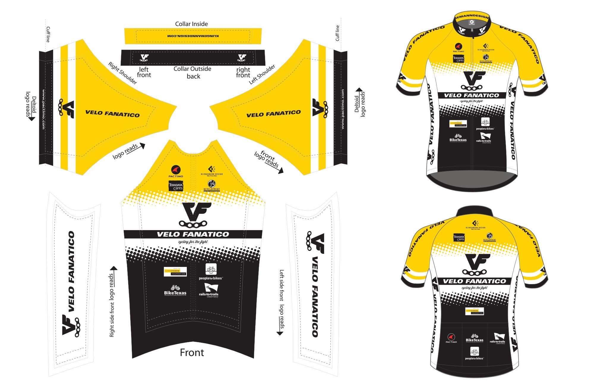 Cycling jersey design